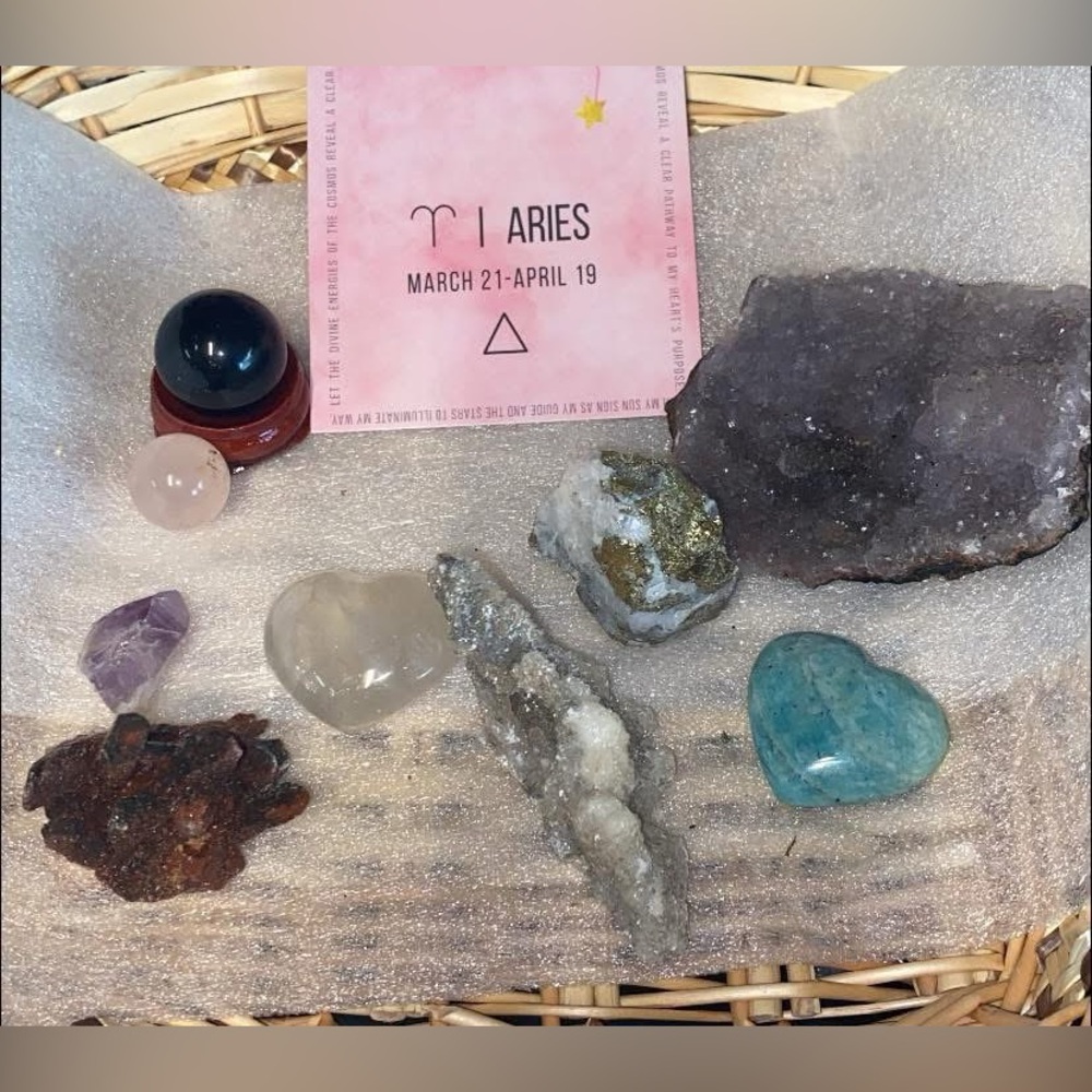 Zodiac Crystal Set for Aries